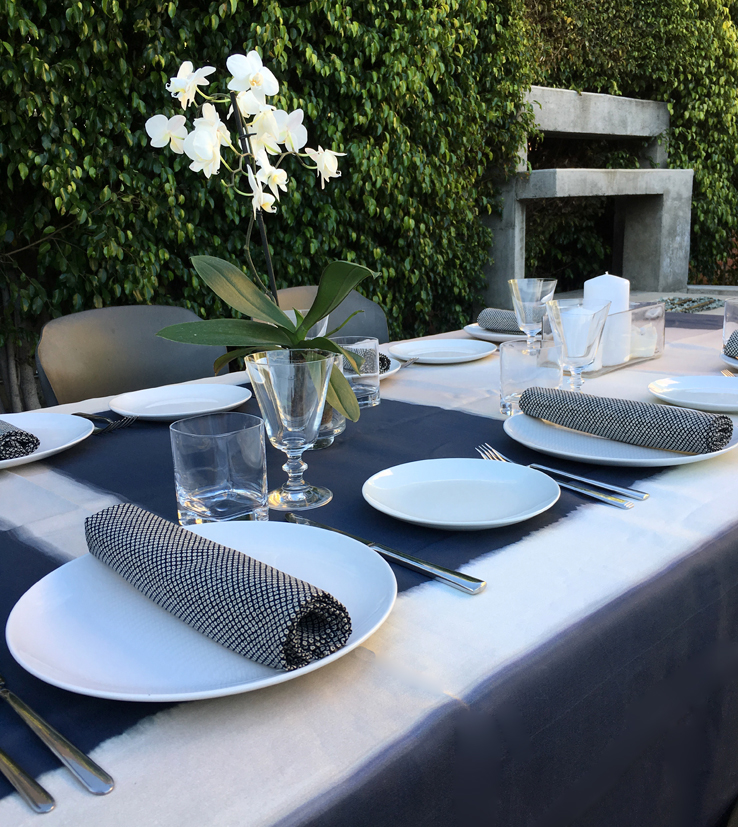 Spring dinner party los angeles inspiration table setting