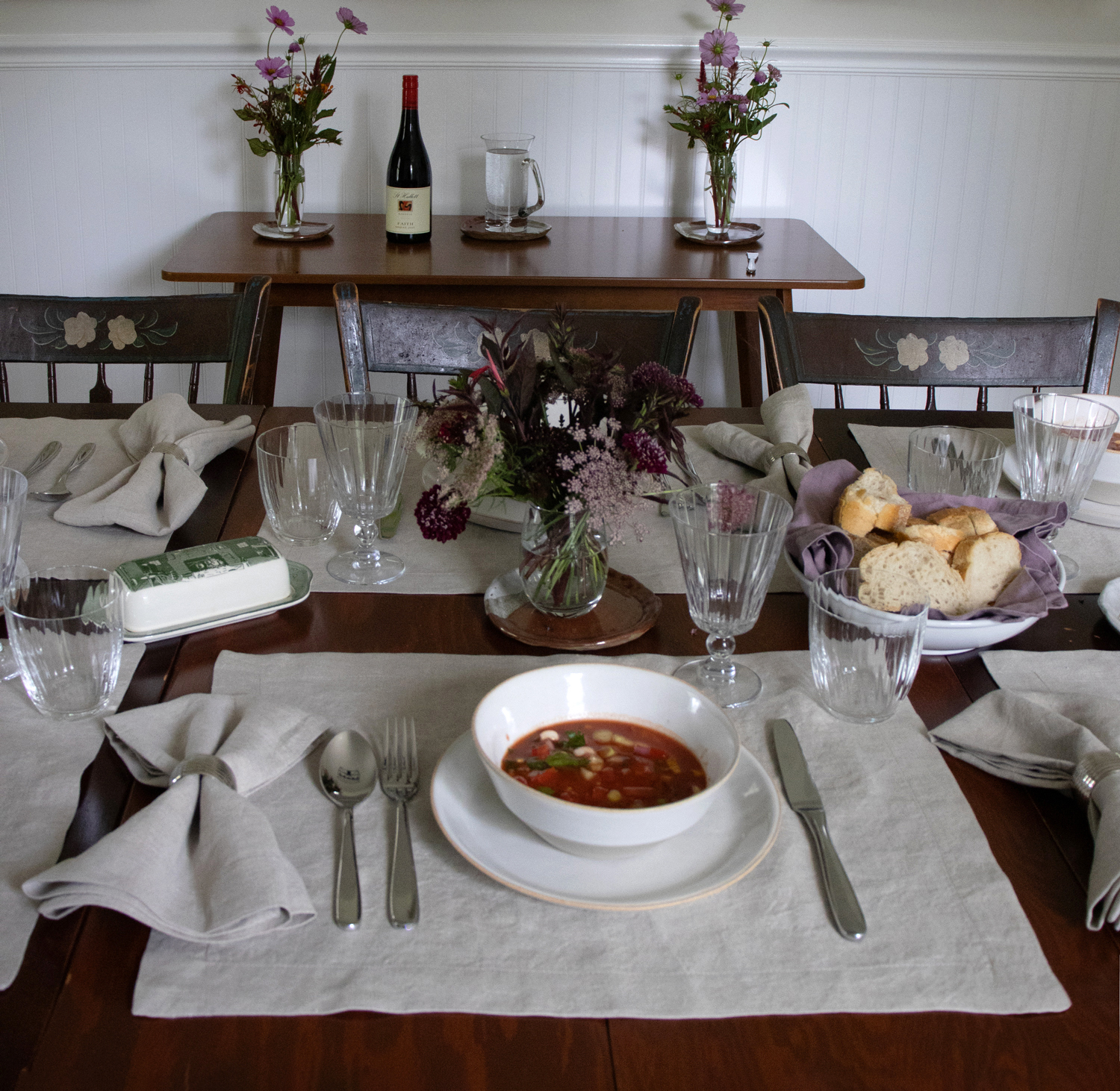 Gazpacho easy dinner party starter 