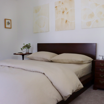 Camel Linen Fitted Sheet 