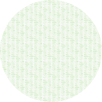 Leaf Green Round Linen Tablecloth