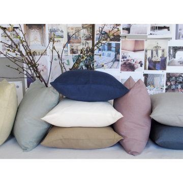 Ivory Linen Pillow
