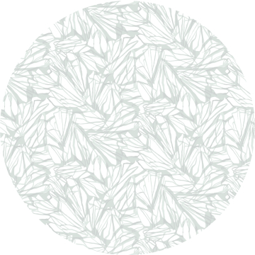 Aqua round linen tablelcoth