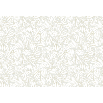 Melita metallic contemporary linen tablecloth