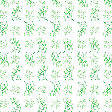 Mistletoe Square Linen Tablecloth Christmas Green and White