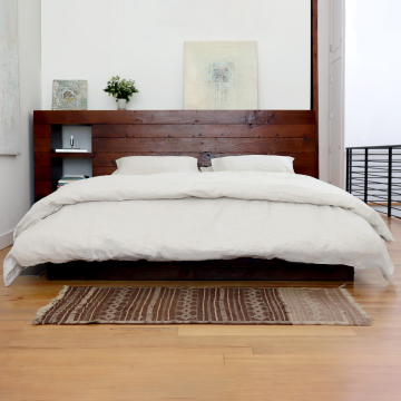 Huddleson Natural Linen Duvet Cover