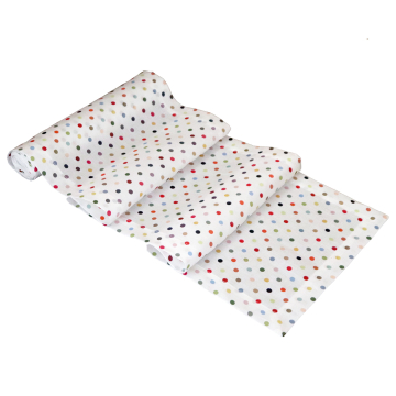 Piccadilly Polka Dot Linen Table Runner