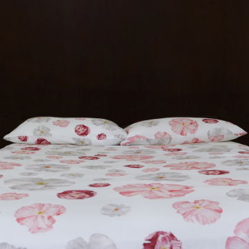 Poppy Linen Top Sheet