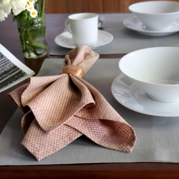 Silver Grey Linen Placemat