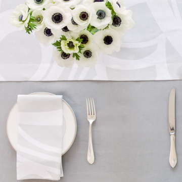 Sloan Champagne Linen Table Runner