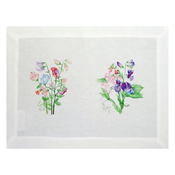 Sweet Pea Linen Placemat