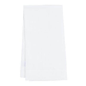 Huddleson white linen napkin