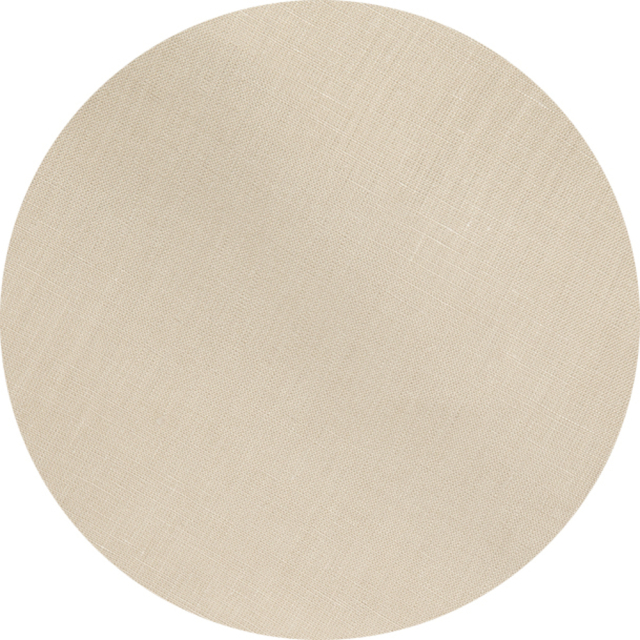 Camel sable tan caramel honey round linen tablecloth