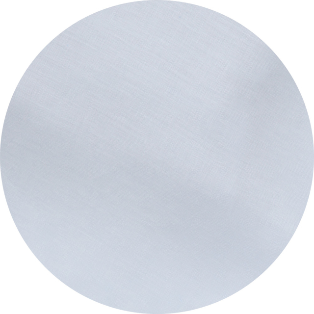 Chambray Blue Round Linen Tablecloth
