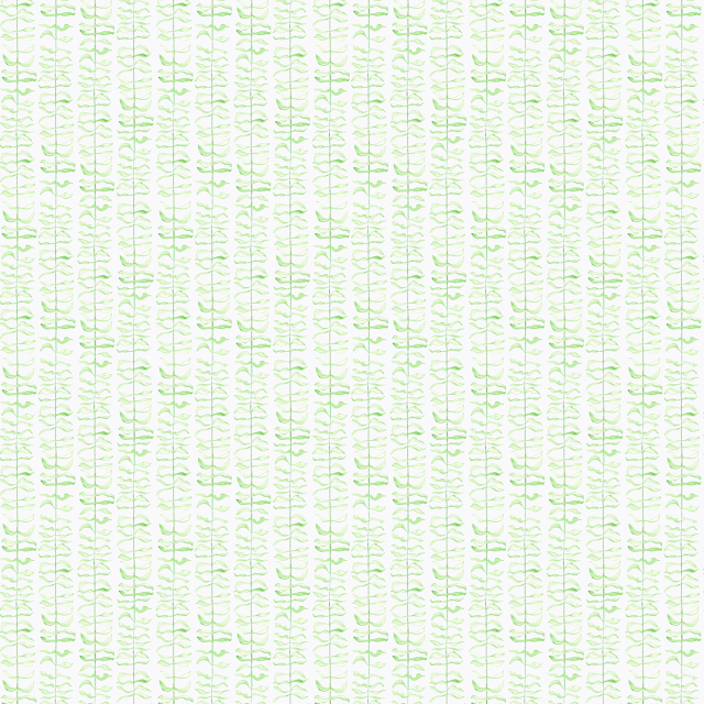 Leaf print green and white square linen tablecloth