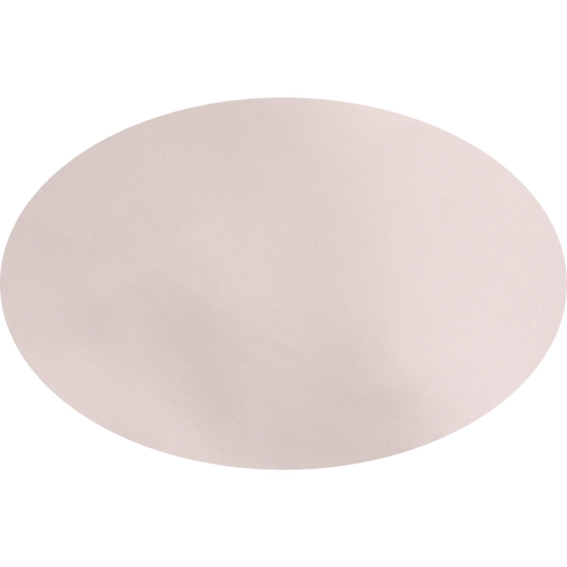 Blush Pink Oval Linen Tablecloth