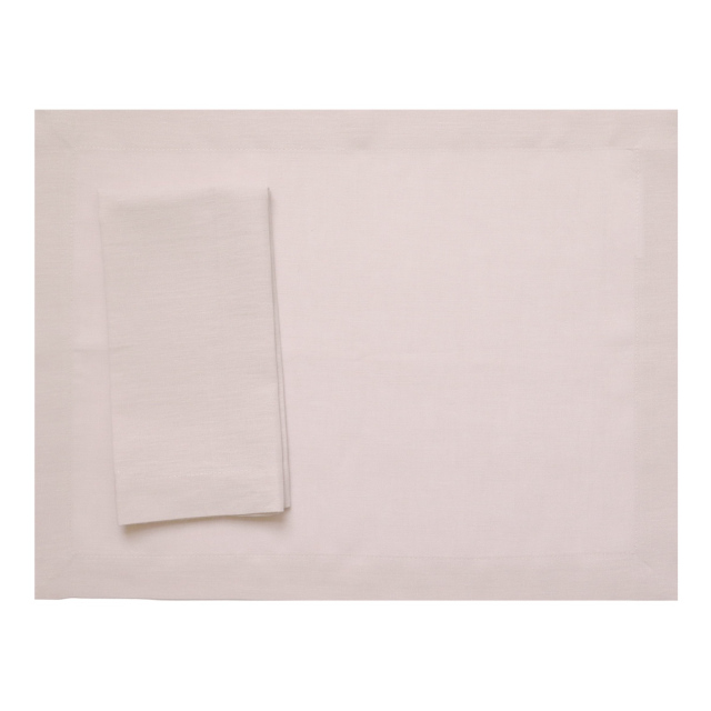 Pink Linen Placemat