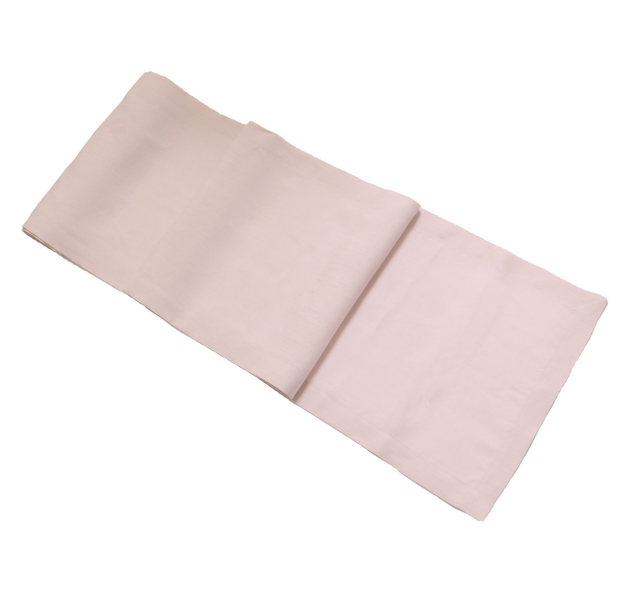 Huddleson Pink Blush Linen Table Runner