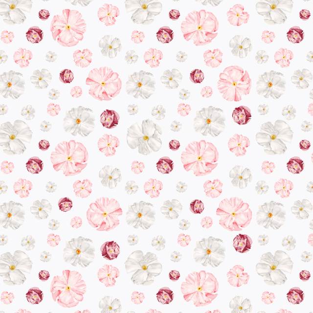 Poppy Print Floral Square Linen Tablecloth