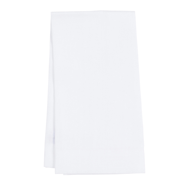 Huddleson white linen napkin