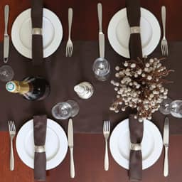 Chocolate Napkin <br>$18
