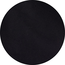 Black Round Linen Tablecloth <br>$185