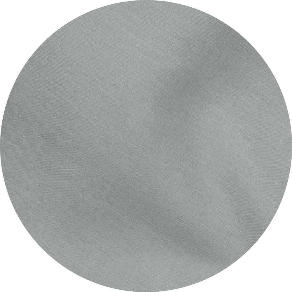 Celadon Round Linen Tablecloth <br> $185