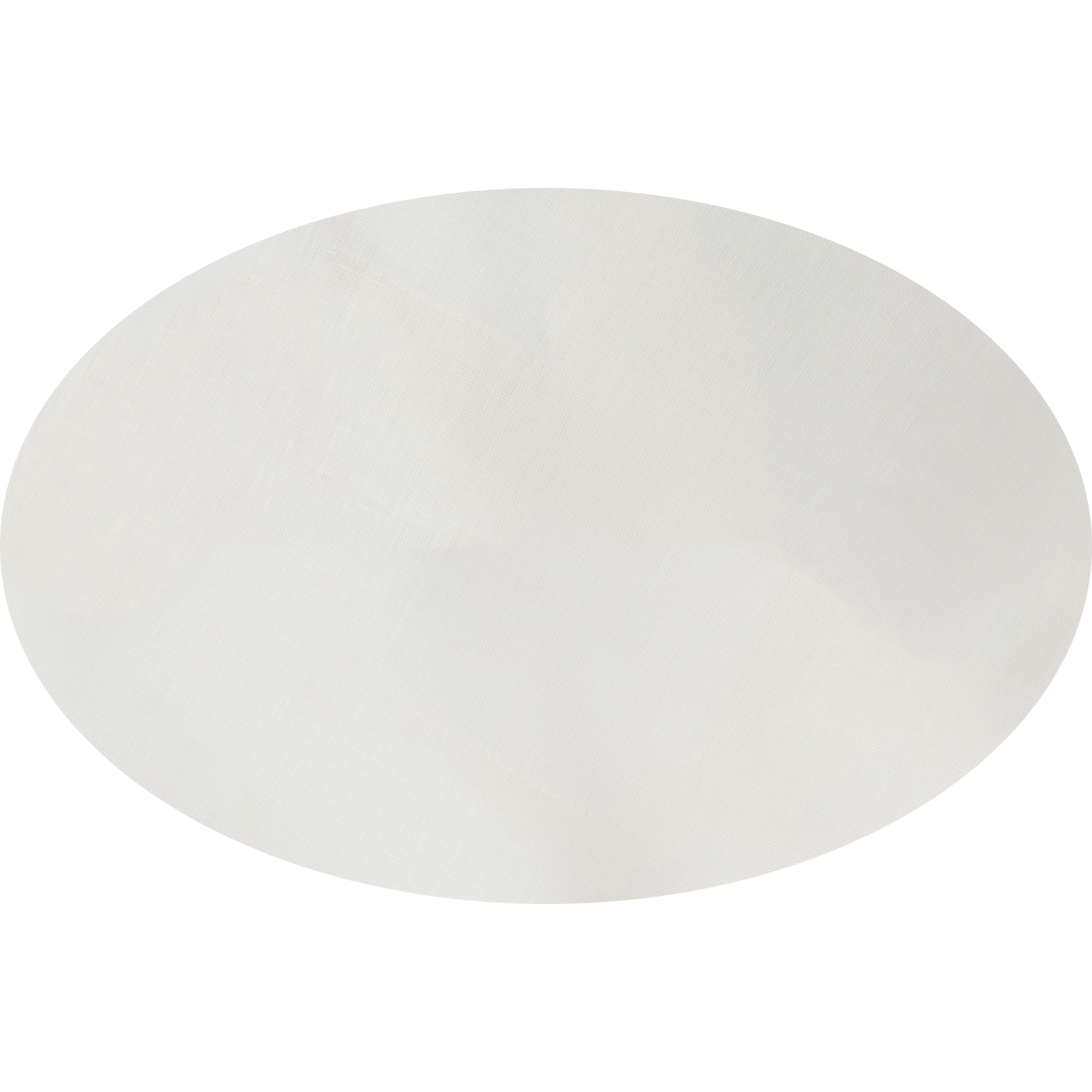 Ivory Oval Tablecloth Linen<br> $215
