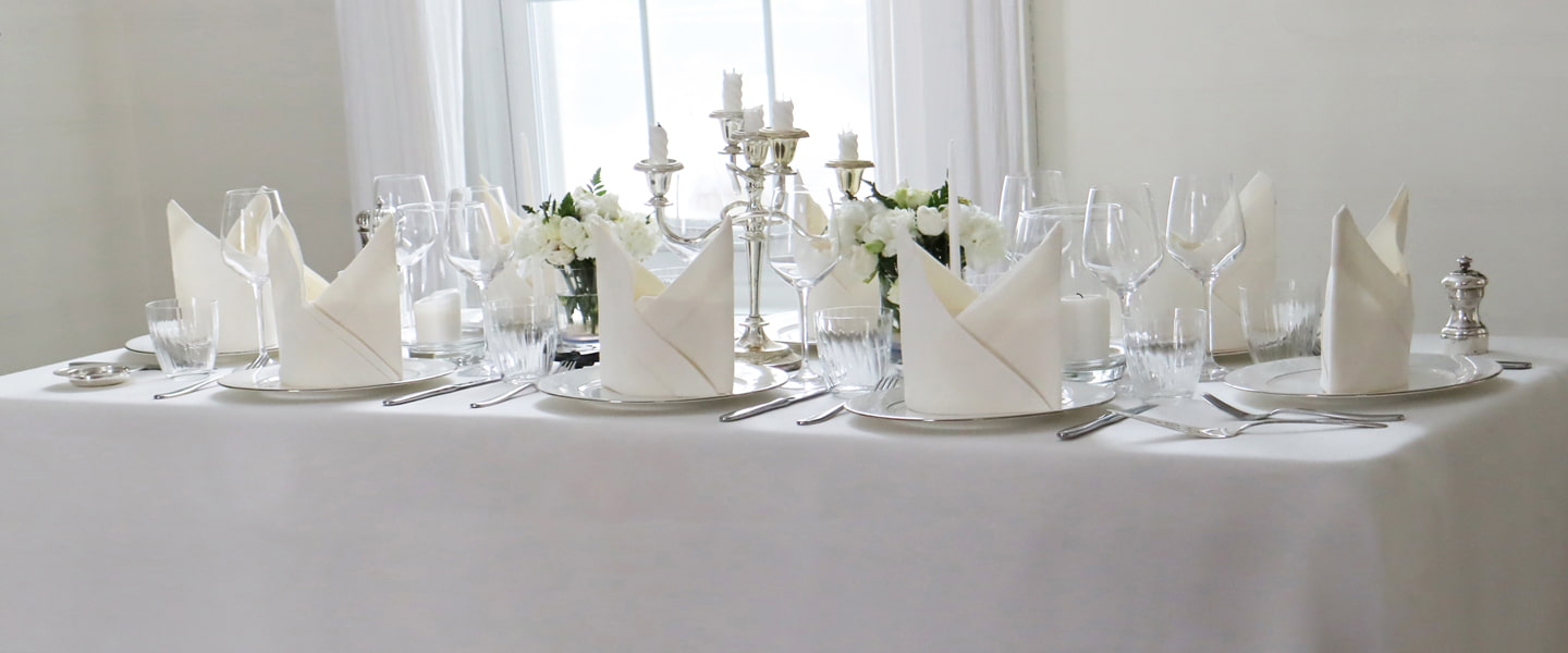 Ivory Tablecloth Floor Length Linen 