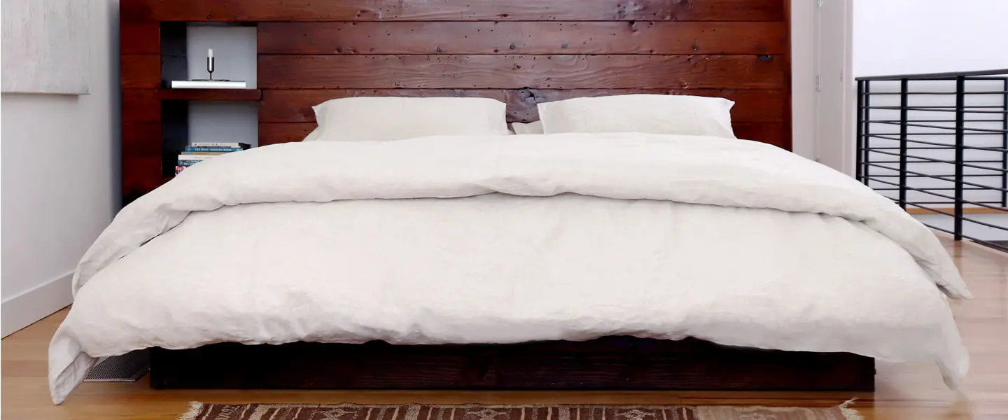 Natural Linen Duvet Cover & Sheets