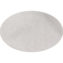 Natural Linen Oval Tablecloth <br>$215