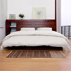 Natural Linen Duvet Cover <br> $365