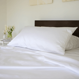 White Sateen Sheet Set <br>$370