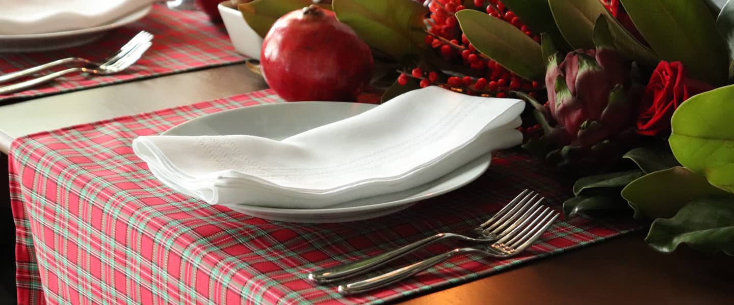 Christmas Table Linens