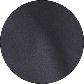 Charcoal Grey Round Linen Tablecloth <br> $185