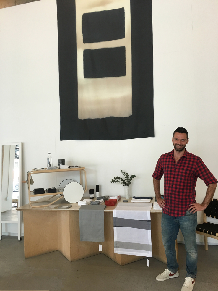 Huddleson Contemporary Linens Brand Pop Up Shop Table Runners