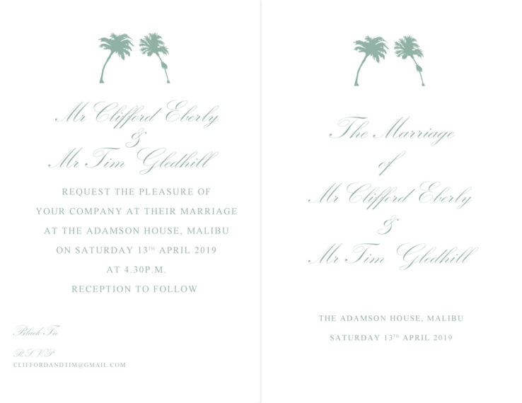 Custom Wedding Invitation 