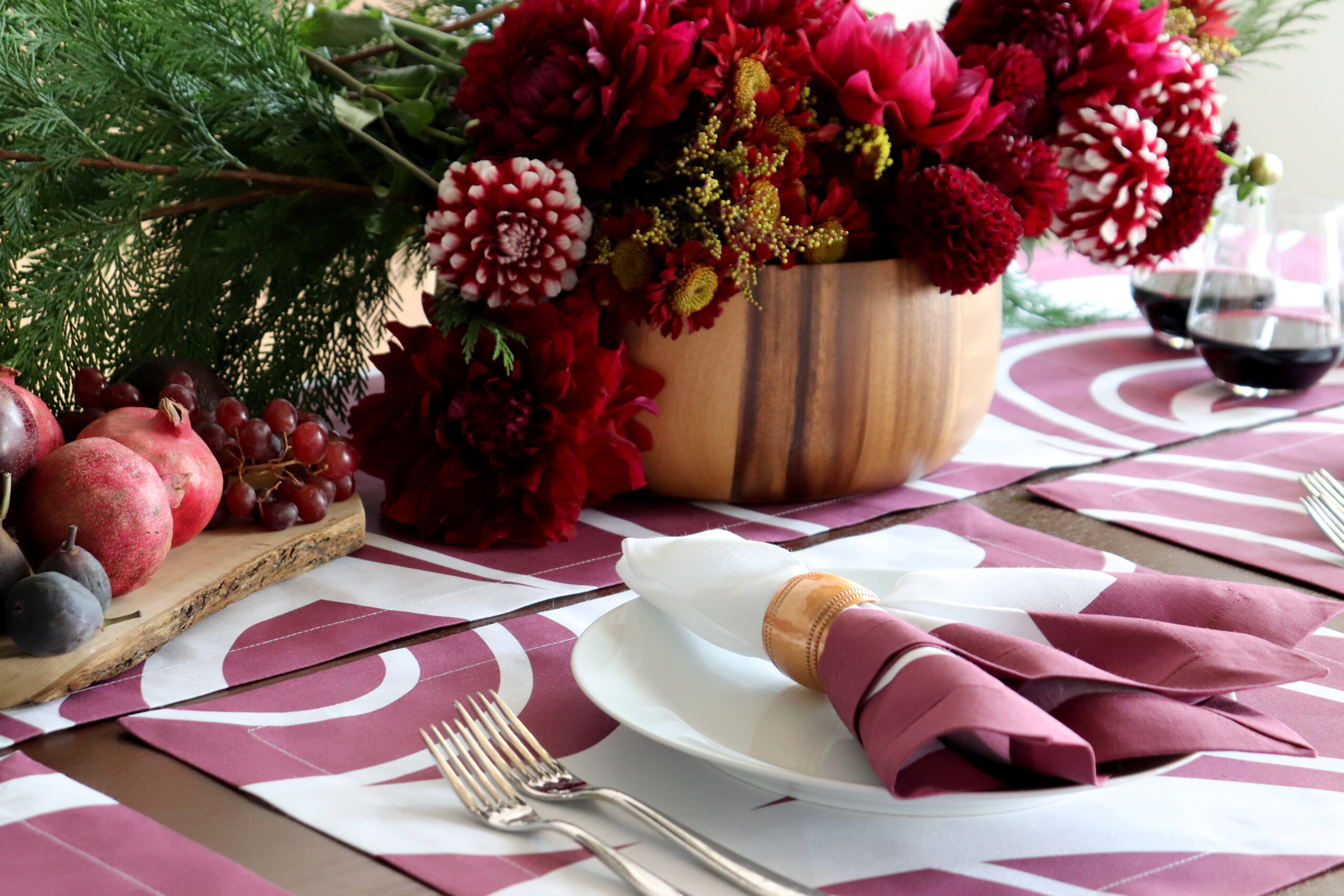 Colorful Placemats and Napkins