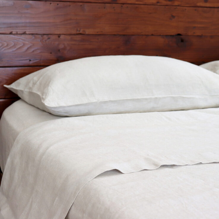natural linen un-dyed organic sheets neutral color pallet 