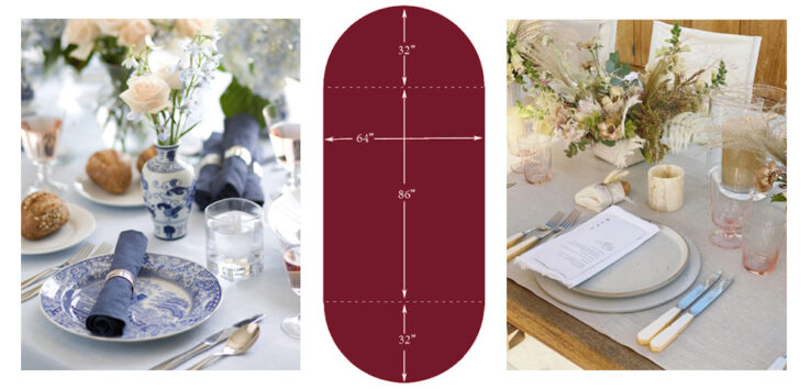 Custom size linen tablecloths