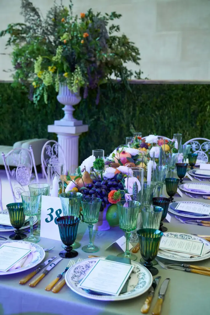 met gala inspired table settings