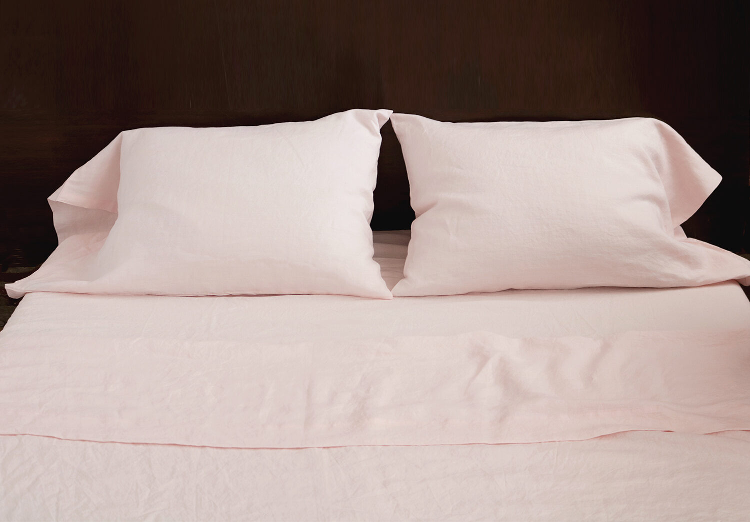 pink Valentine's Day linens