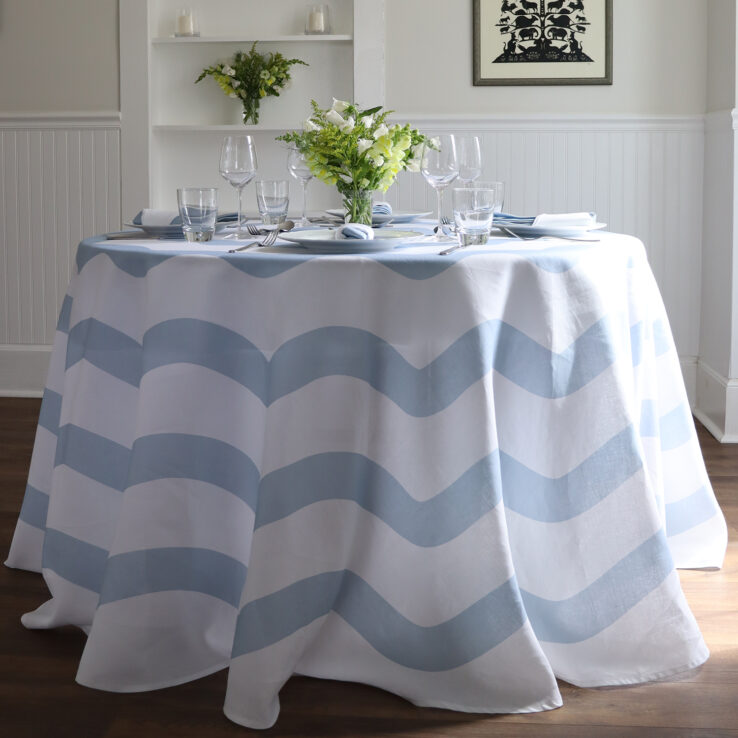 Spring table linens