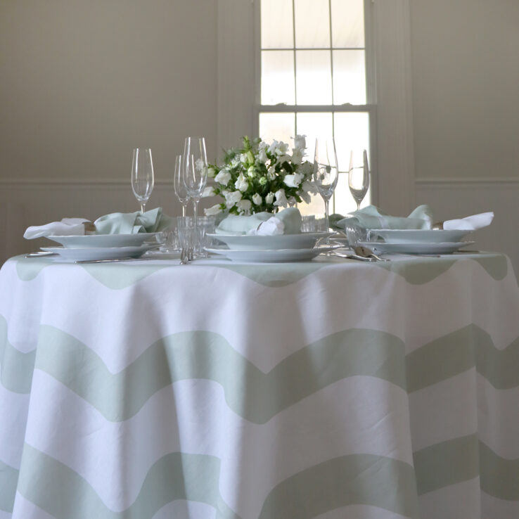 spring table linens