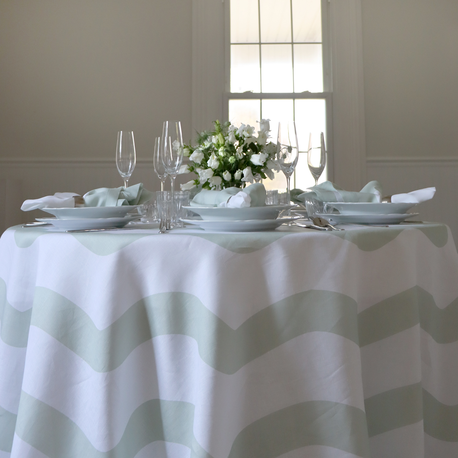 spring table linens