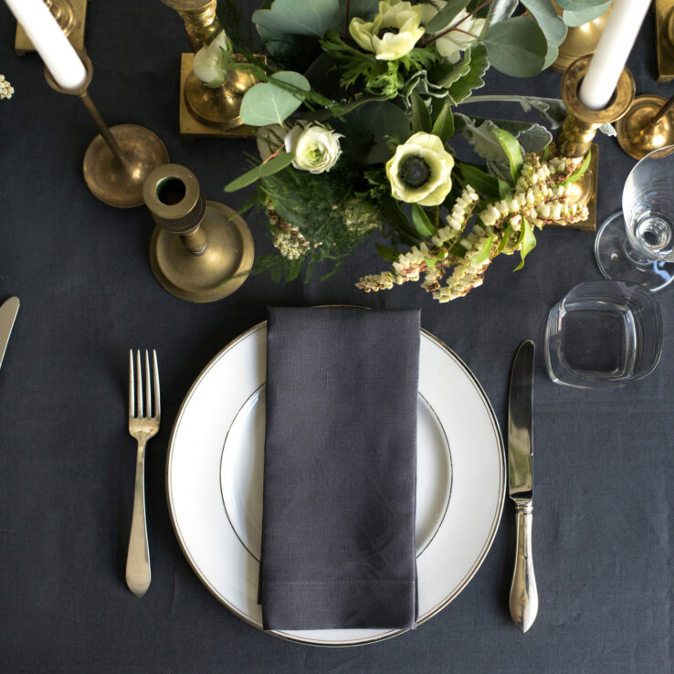 rectangular napkin fold
